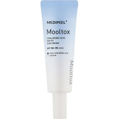 Засіб від засмаги Medi-Peel Hyaluronic Acid Mooltox Air Fit Sun Cream SPF 50+ PA++++ 50 мл (8809941822199)