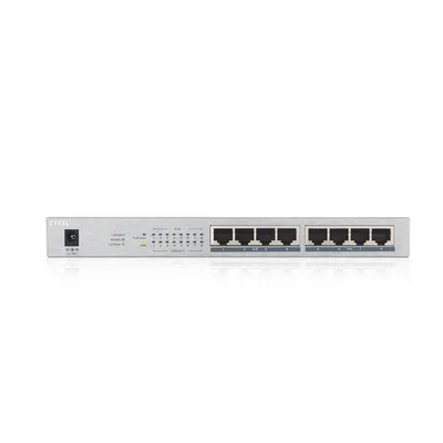 Комутатор мережевий ZyXel GS1008HP-EU0101F