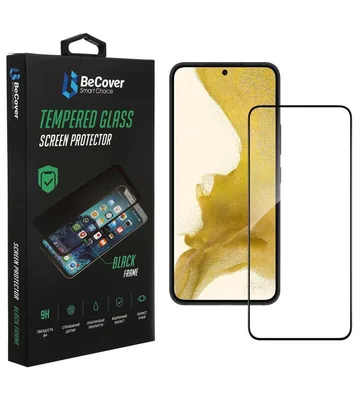 Скло захисне BeCover Samsung Galaxy S22 SM-S901 Black (707314)