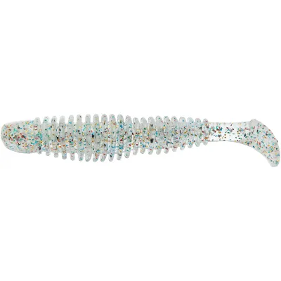 Силікон рибальський Reins Bubbling Shad 4" 152 Super Glow All Stars (8 шт/уп.) (1552.07.87)