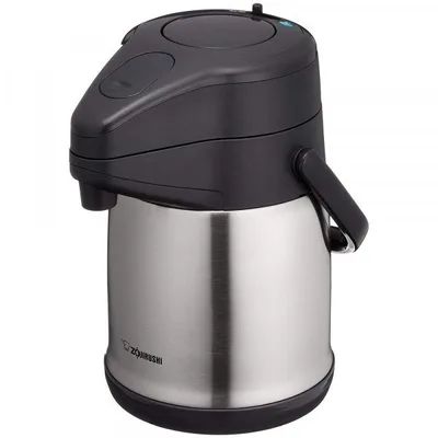 Термос Zojirushi SR-CC22XA 2.2 л з помпою срібло (SR-CC22XA)