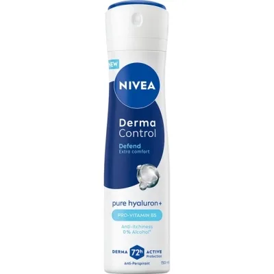 Антиперспірант Nivea Derma Control Defend Antiperspirant Spray 150 мл (5900017099736)