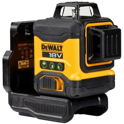 Лазерний нівелір DeWALT 18В XR Li-Ion, зелений промінь, (без АКБ та ЗУ) (DCLE34031N)