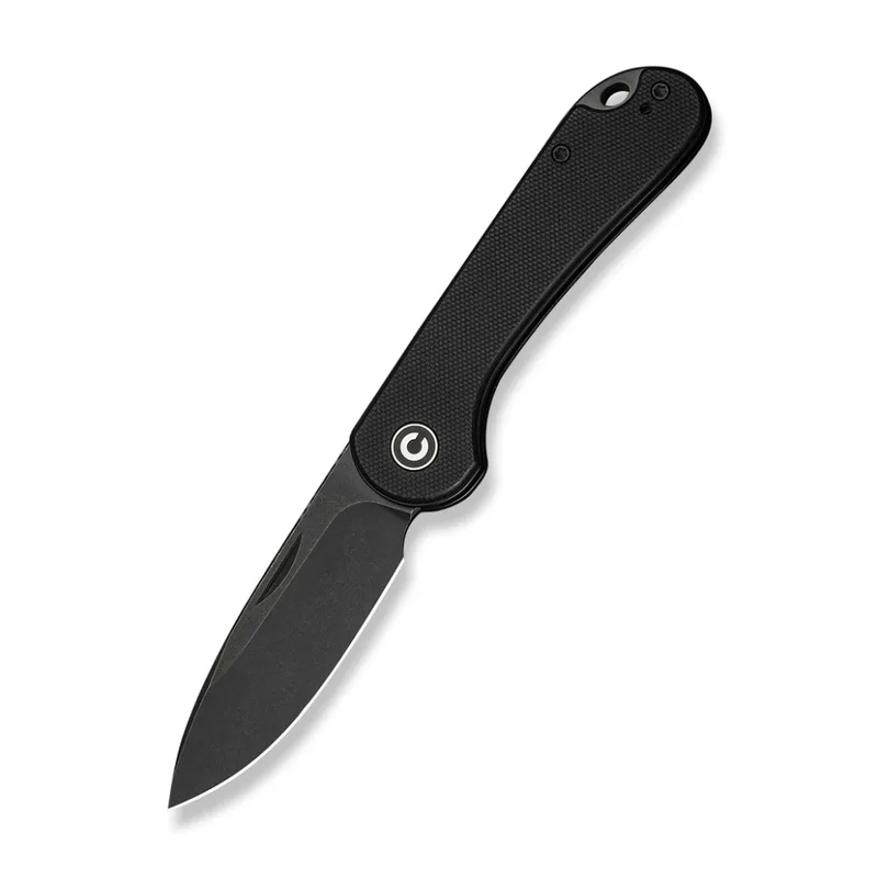 Ніж Civivi Elementum Slip Joint, Black G10, Darkwash (C18062AJ-1)