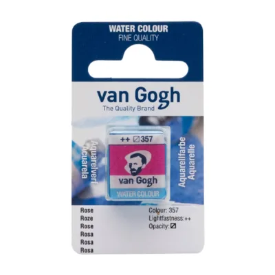Акварельні фарби Royal Talens Van Gogh (357), Рожевий, кювета (8712079419196)