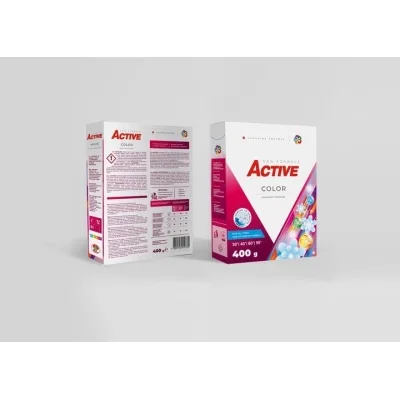 Пральний порошок Active PR Color З ароматом свіжості 400 г (4820196010760)