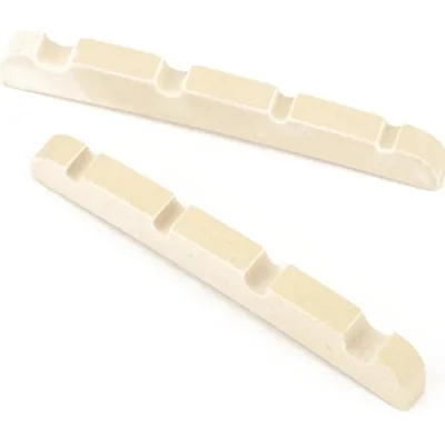 Поріжок для гітари Fender Jazz Bass Pre-Slotted Micarta String Nut Set White (235818)