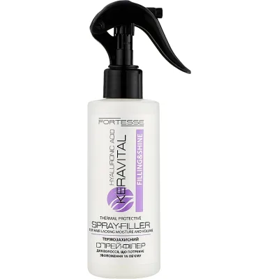 Спрей для волосся Fortesse Professional Filling & Shine Філер термозахисний з гіалуроновою кислотою 180 мл (4823115504555)