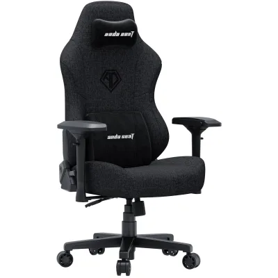 Крісло ігрове Anda Seat Phantom 3 Pro Fabric Size L Dark Gray (AD18YC-06-GB-F)