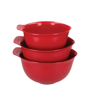 Миска KitchenAid Universal, набір 3 шт, червоний (KQG175OSERE)