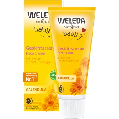 Дитячий крем Weleda Календула дитячий крем для обличчя 50 ml (4001638096614)