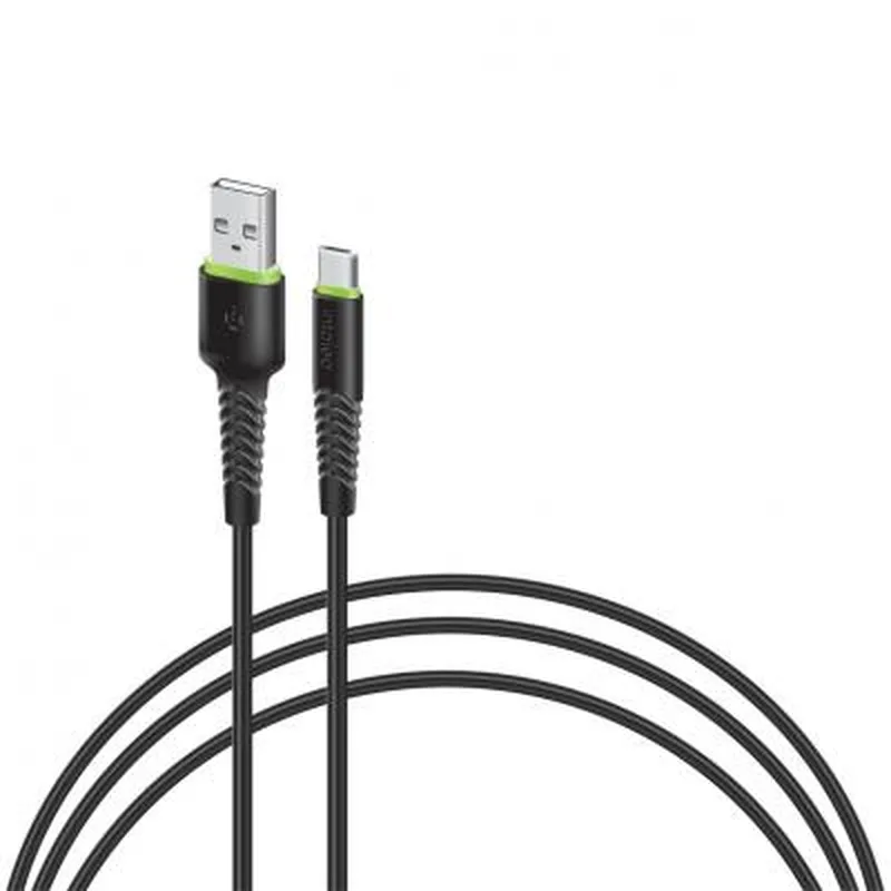 Intaleo CBFLEXT0 USB-USB Type-C 0.2м Black (1283126487446)