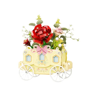 Конструктор Pantasy Original - Flower Cart Кошик із трояндами (15027)