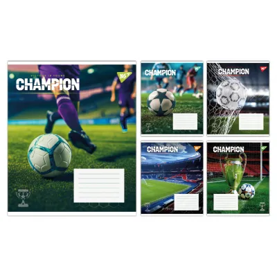 Зошит Yes Champion А5 24 аркушів лінія (767824)