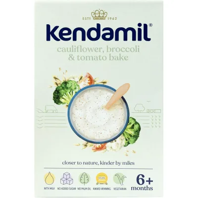 Дитяча каша Kendamil Молочна з овочами з 6 місяців 150 г (92000153)
