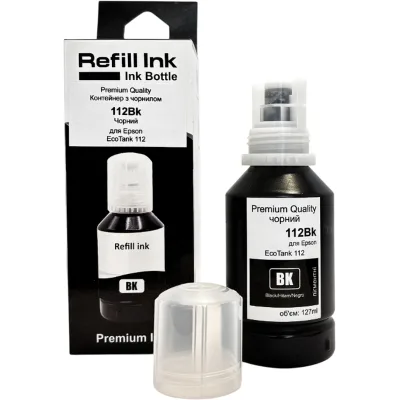 Чорнило Premium Quality Epson 112Bk 127мл Black (70264874)