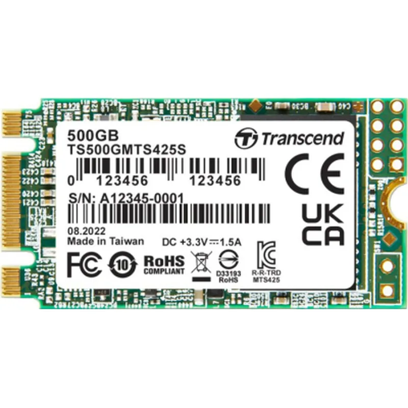 SSD M.2 2242 500GB Transcend TS500GMTS425S