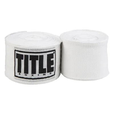 Бинт для спорту Title Boxing Select 180" Semi Elastic Mexican 4.5м White (SMHW XL WH)