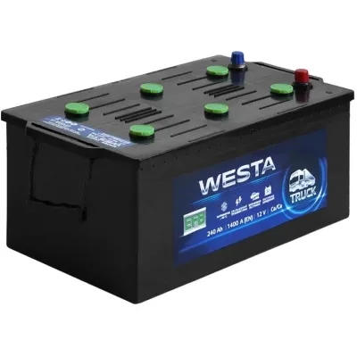 Акумулятор автомобільний Westa 6CT-240 А (3) EFB (WEFB240)