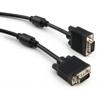 Кабель мультимедійний VGA M to VGA M 10.0m Vinga (VCPVGAF10BK)