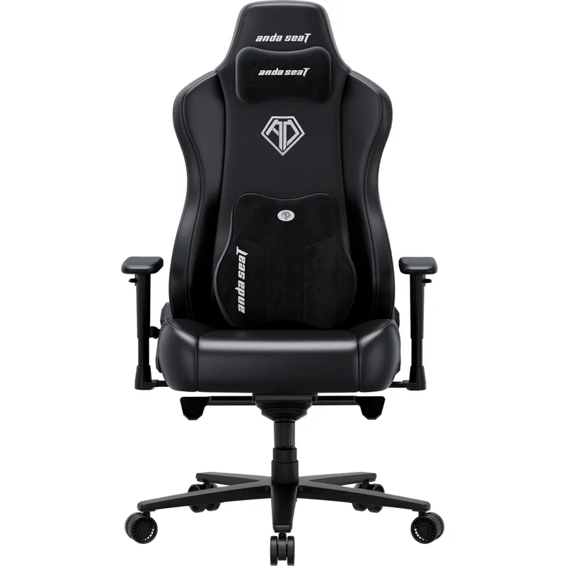 Крісло ігрове Anda Seat Novis Plus PVC XL Black (AD23YC-XL-01-B-PV-B04)
