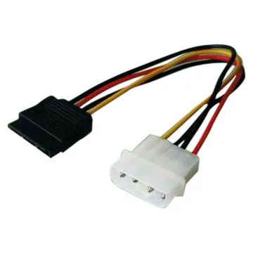 Кабель живлення SATA power 0.1m Atcom (3798)