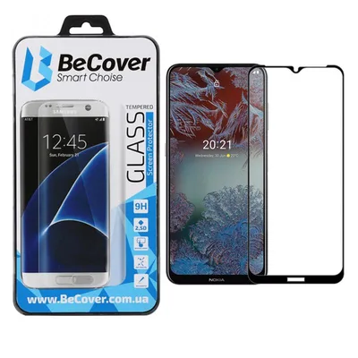 Скло захисне BeCover Nokia G10/G20 Black (706389)