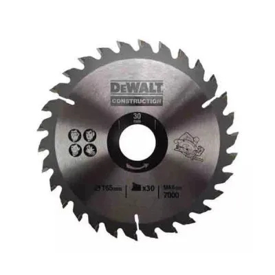 Диск пильний DeWALT СONSTRUCTION , 160 х 30 мм, 30 z, АТВ, 10 градусів (DT1937)
