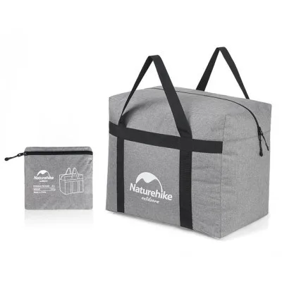 Дорожня сумка Naturehike баул NH17S021-M 45 л сірий (6927595724910)