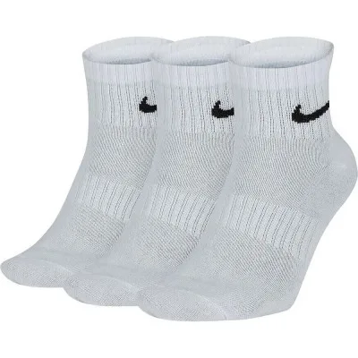 Шкарпетки Nike U NK EVERYDAY LTWT ANKLE 3PR SX7677-100 34-38 3 пари Білі (888407238970)