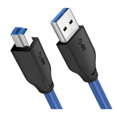 Кабель для принтера Cabletime USB - USB Type-B (M/M), 3 м, Black (CA12N)