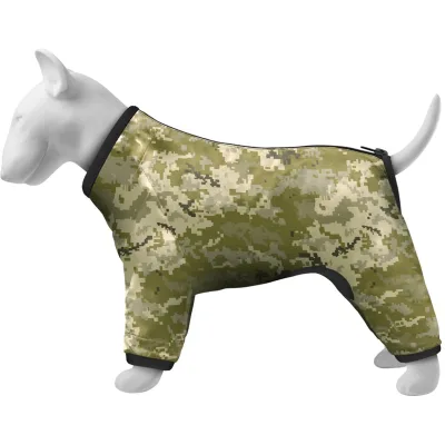 Вітровка для тварин WAUDOG Clothes "Мілітарі" S32 (389-4026)