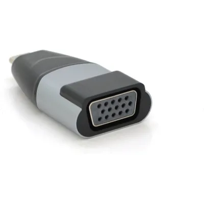 Перехідник USB-C M to VGA F black Voltronic (YT-A-Type-C(M)/VGA(F)-B/27017)