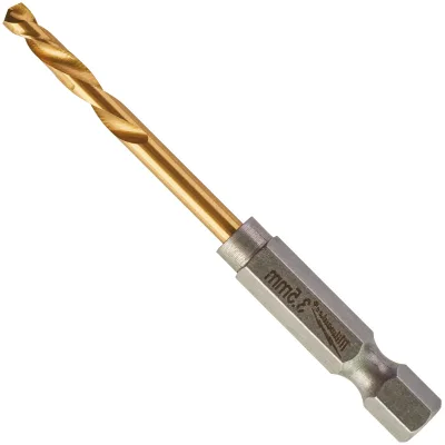 Свердло Milwaukee по металу RedHEX HSS-G TiN, 3,5 мм (2шт) (48894707)