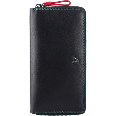 Гаманець Visconti SP33 Iris з RFID Black Multi (SP33 BLK M)