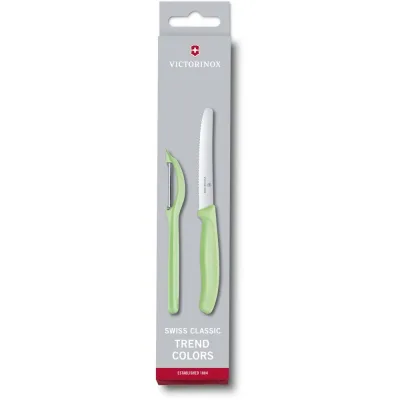 Набір ножів Victorinox SwissClassic Paring Set Universal Light Green (6.7116.21L42)