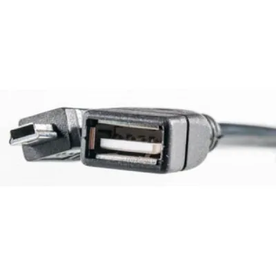 Перехідник OTG USB 2.0 AF to Mini 5P 0.1m PowerPlant (KD00AS1234)