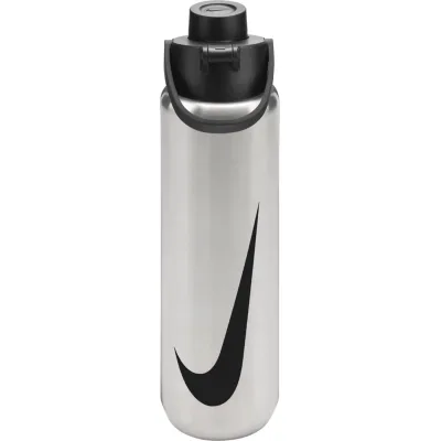 Пляшка для води Nike SS RECHARGE CHUG BOTTLE 24 OZ N.101.3799.953.24 сірий 709 мл (887791813336)