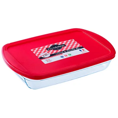 Форма для випікання O Cuisine з кришкою прямокутна 40 х 27 х 7 см 4.5 л (240PC05/7044)
