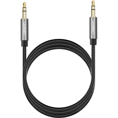 Кабель мультимедійний 3.5mm M to 3.5mm M 3.0m AV119 black Ugreen (10736)