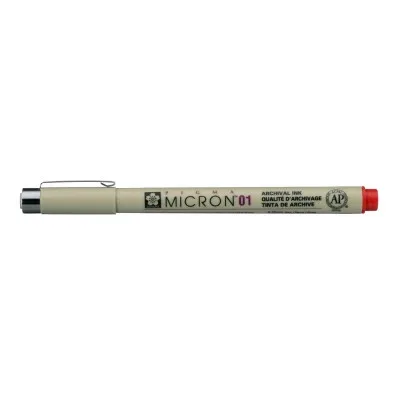 Лайнер Sakura Pigma Micron (0.1) 0,25 мм Червоний (084511306318)