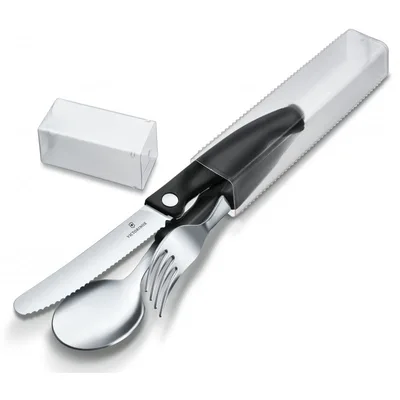 Набір столових приборів Victorinox SwissClassic Table Set 3 шт Black (6.7192.F3)