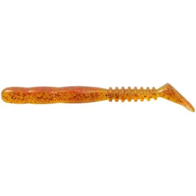 Силікон рибальський Reins Rockvibe Shad 2" 566 Motor Oil Red Flake (20 шт/уп.) (1552.03.19)