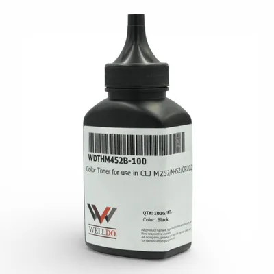 Тонер HP CLJ M252/277/452/477, Canon 045/046, 100г Black Welldo (WDTHM452B-100/WDTH452B-100)