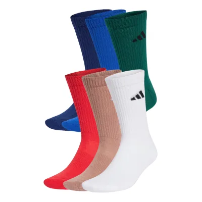 Шкарпетки Adidas Cushioned Crew Sock JP1717 6P мультиколор XL (46-48) (4067901905953)