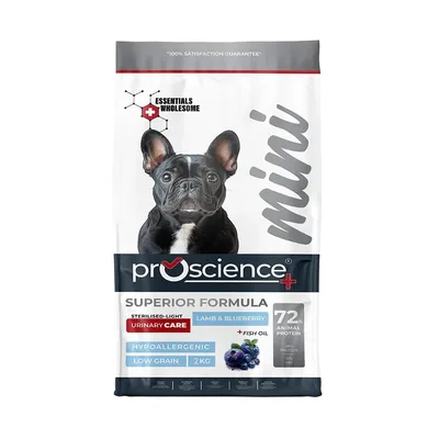 Сухий корм для собак ProScience Mini Sterilised Dog Lamb & Blueberry 7 кг (8683659927465)