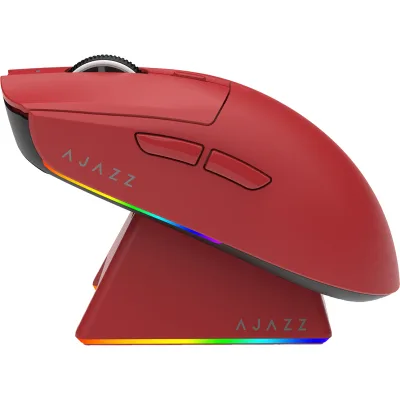 Мишка Ajazz AJ139 V2 MC Wireless/Bluetooth/USB Red (AJ139-V2-MC-R)