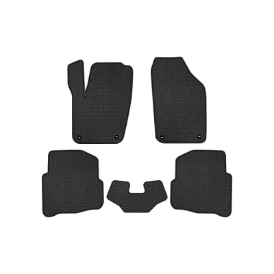 Килимок в салон EVAtech Volkswagen Polo (IV) 3-doors 2001-2009 4 поко (VW12025CVB5TL4RBB)