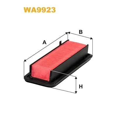 Повітряний фільтр для автомобіля Wixfiltron WA9923