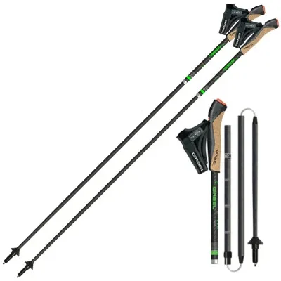 Палиці для скандинавської ходи Gabel FLD Carbon 115 (7009400801150) (DAS302701)